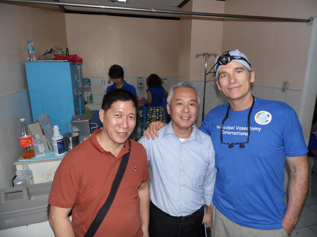 Buboy Glenn John in Sacred Heart Hospital in Cebu in the Philippines