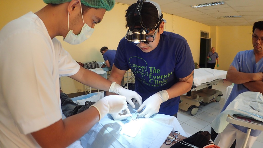 JB Abano doing vasectomy in hospital in Danao