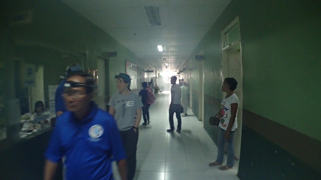 hospital hallway in Danao