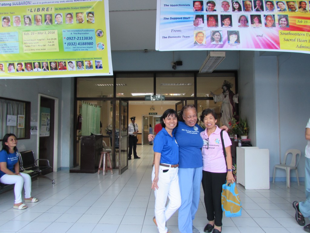 Frohnie Liz Benita at Sacred Heart Hospital in Cebu