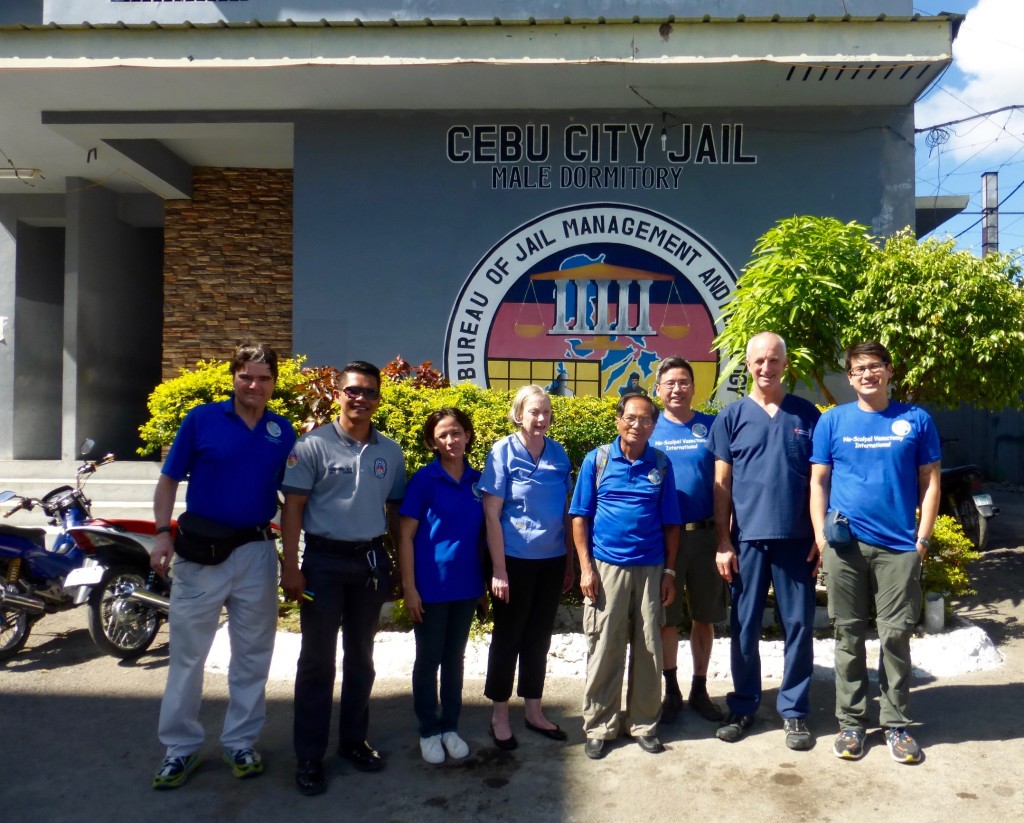 NSVI team at the Cebu City Jail